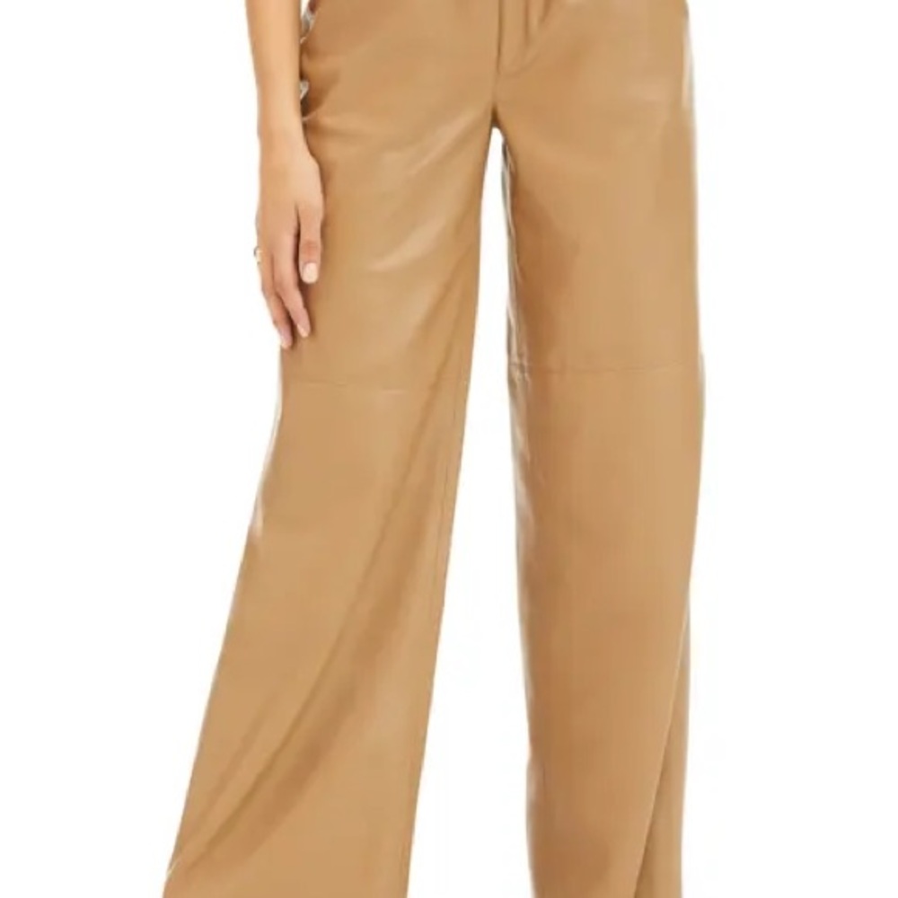 Open edit Chic Tan Wide-Leg Women's Pants